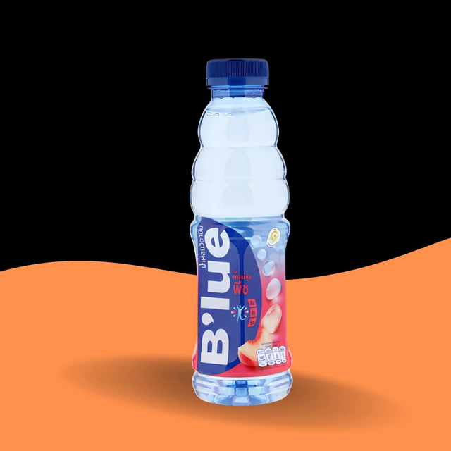 Eau aromatisé a la pêche de Thaïlande 