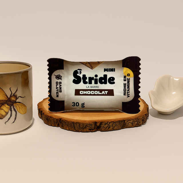 Barre énergétique STRIDE au Chocolat Poids : 30g 