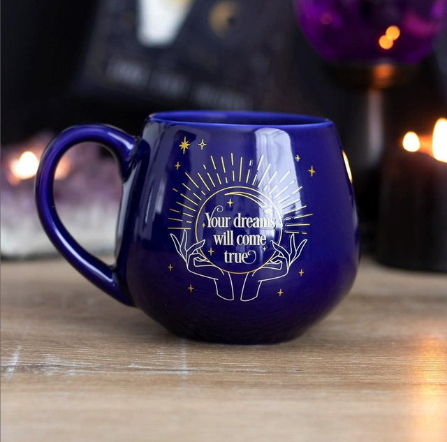 Blue Fortune Teller Colour Changing Mug