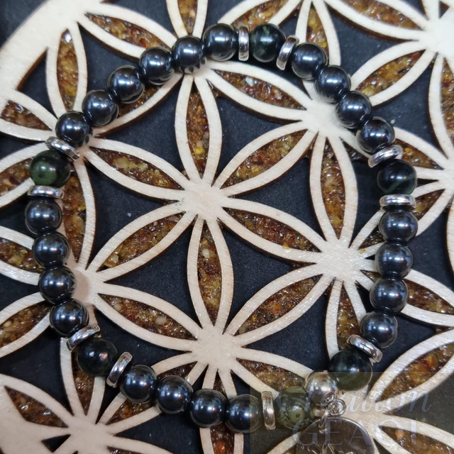 Hématite non Magnétique et jaspe kambaba