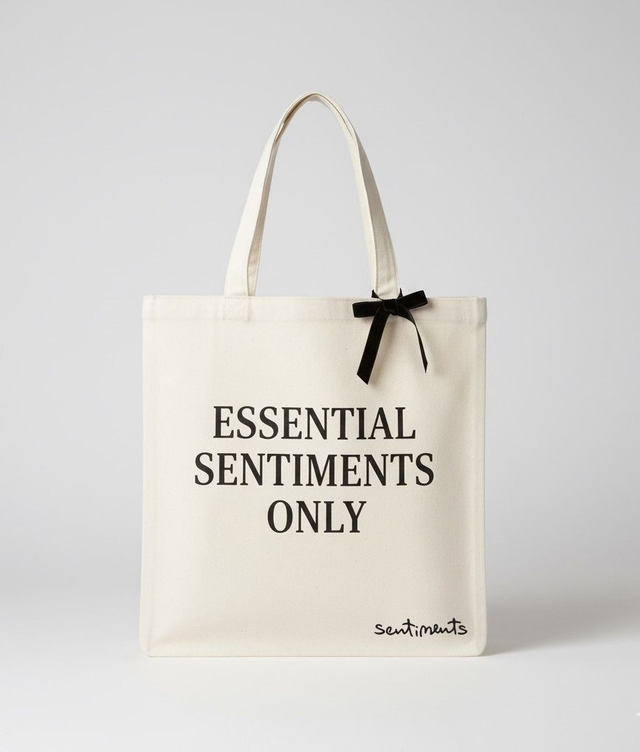 Vászontáska - Essential Sentiments Only