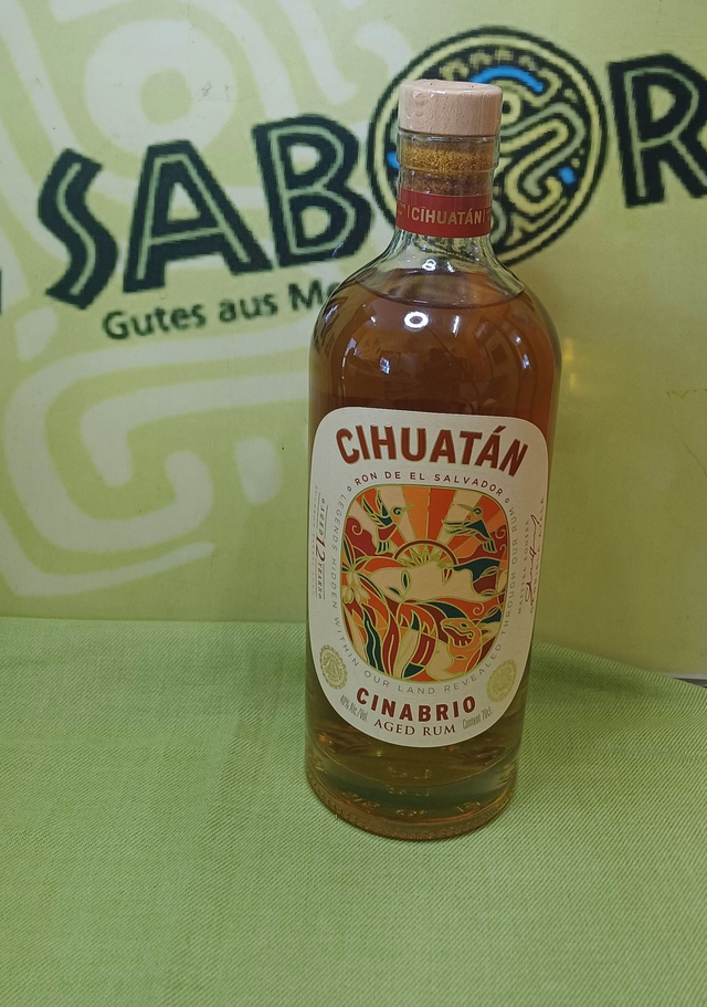 Rum Cihuatán Cinabrio 12 años 7 dl