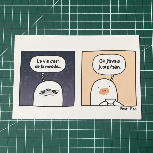 Carte postale - Soupe