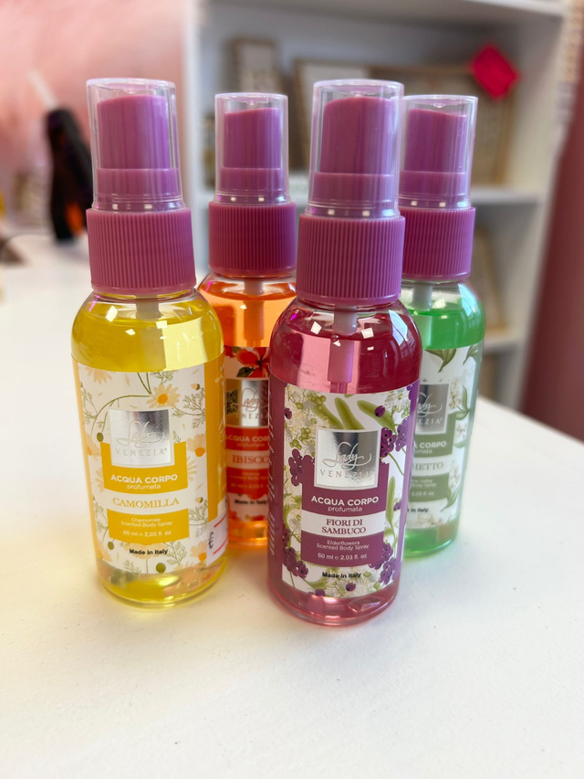 Acqua corpo profumata 