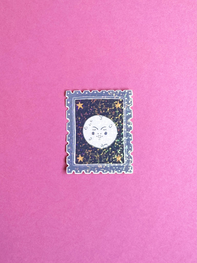 Timbre Lune sticker ✨