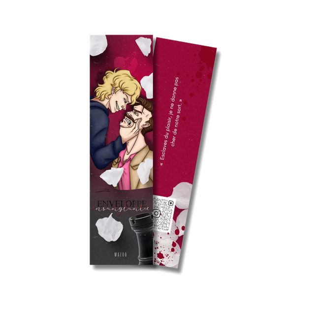 Marque-page Enveloppe Ensanglantée (55 x 210 mm)