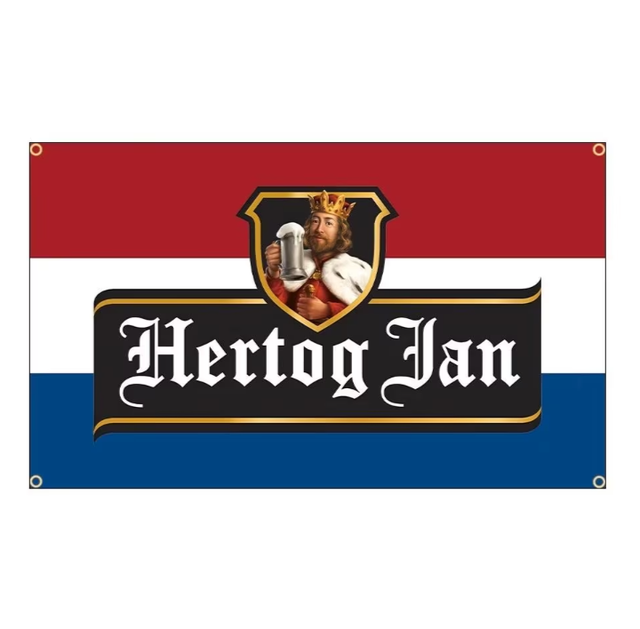 Grote vlaggen Hertog Jan (150x90cm)