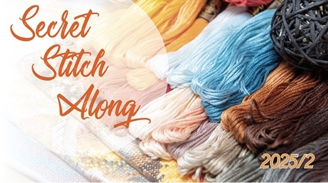 Lanarte Secret Stitch Along 2/2025 - Evenweave ~Counted Cross Stitch Kit
