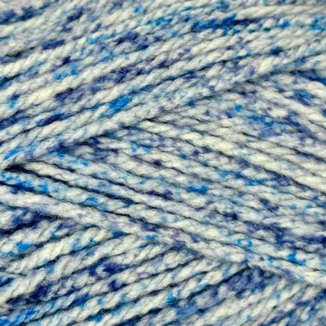 Woolcraft Shetland Heather Aran 100g - 44 Persian Blue