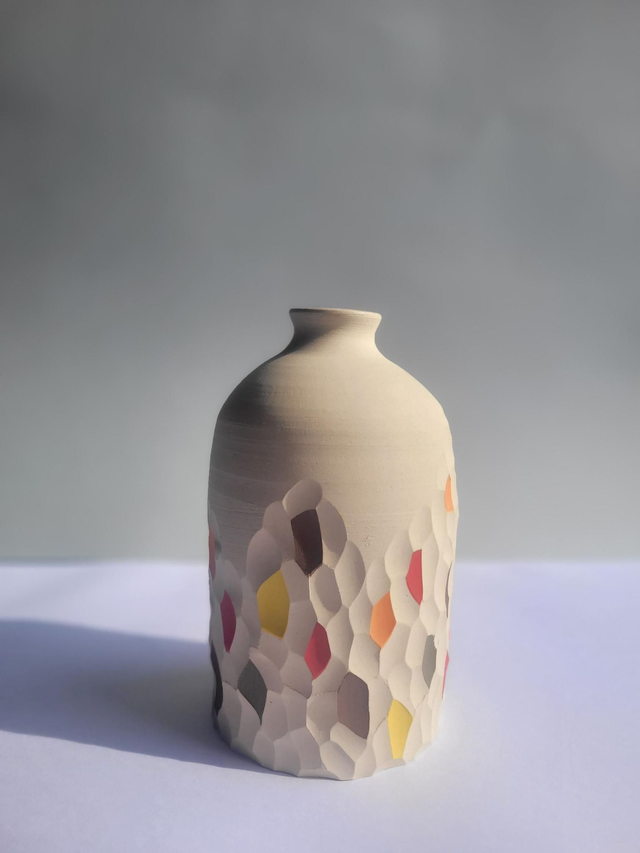 Vase écorce bouteille 