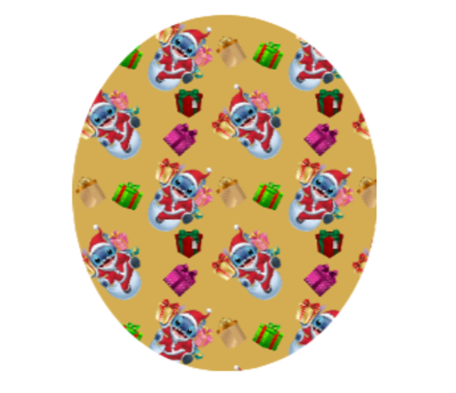 Christmas Stitch Yellow 