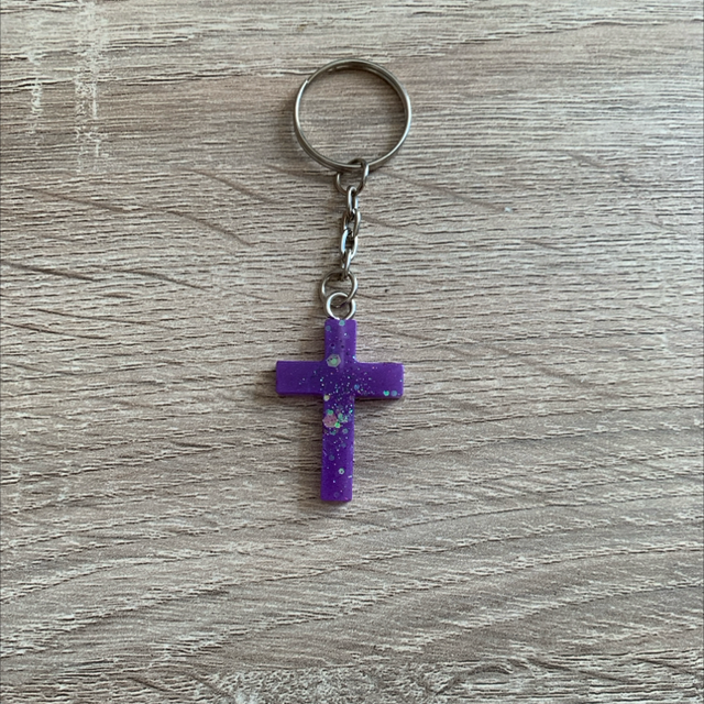 Porte-clés croix