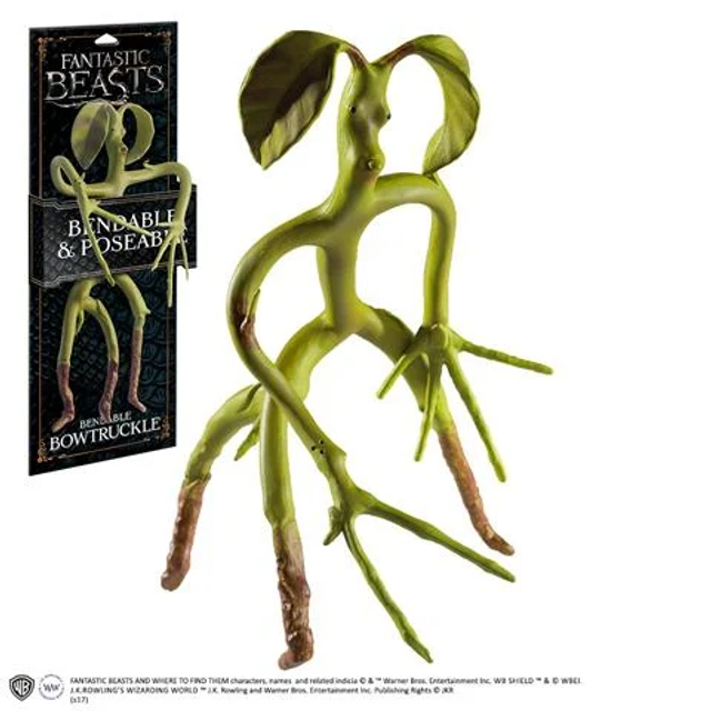 Pickett (Bowtruckle) - Animali Fantastici - Bendable Figure 15cm 🌿✨