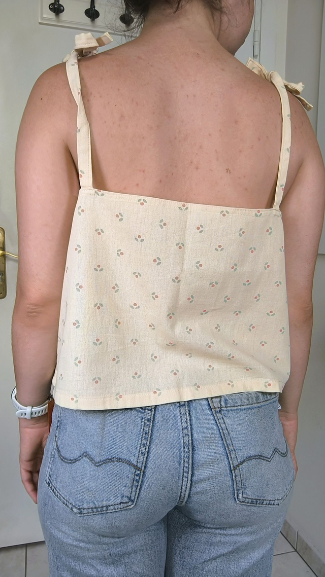 Top jaune clair - Taille 2