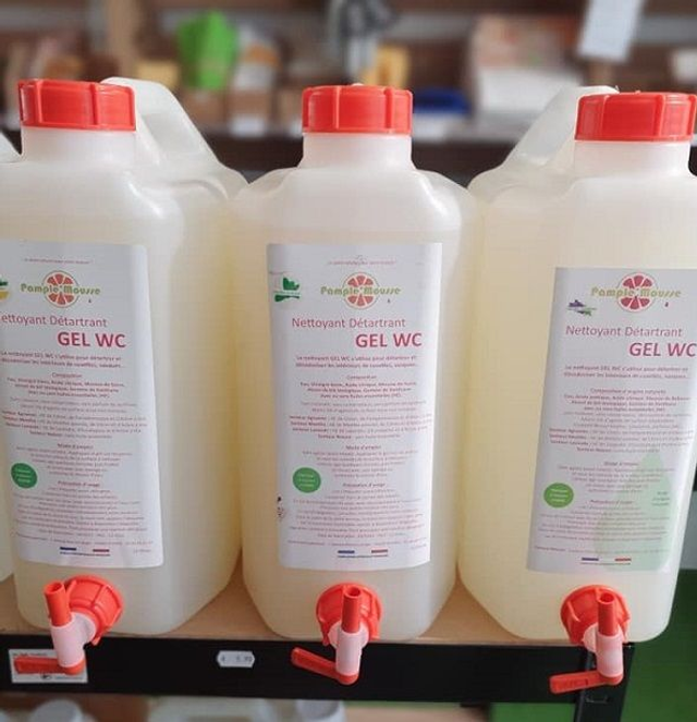 Gel WC détartrant en vrac - Pample'Mousse