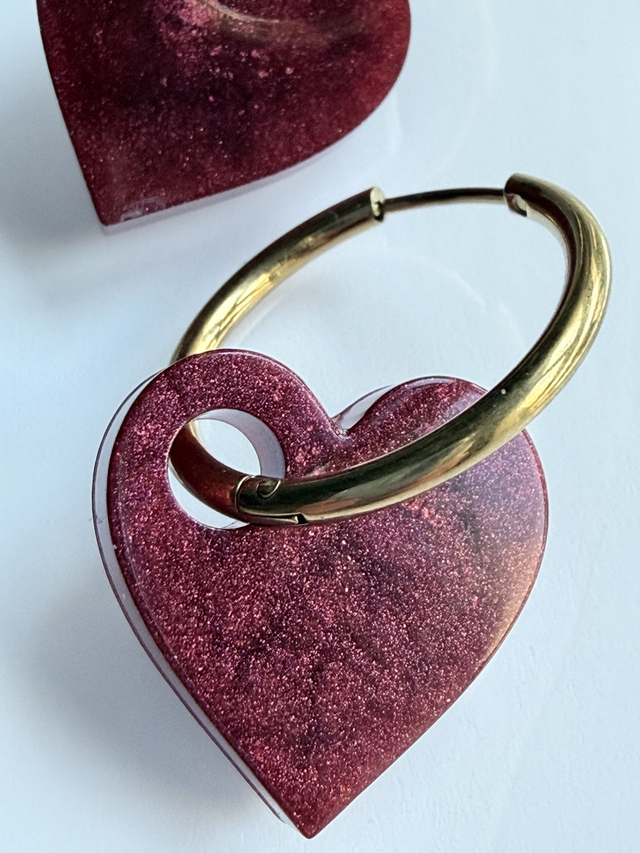 PAMPILLES BB KISS'KISS bordeaux irisé 