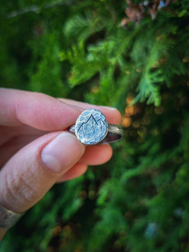 Duo Montagne pendentif + bague