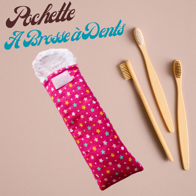 Pochette à brosse à dents 