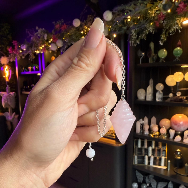 Rose Quartz Pendulum