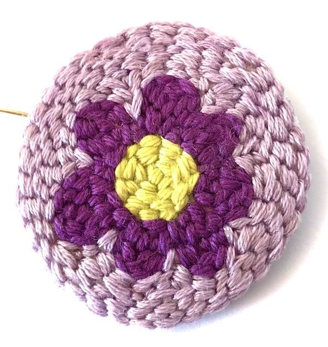 Broche fleur