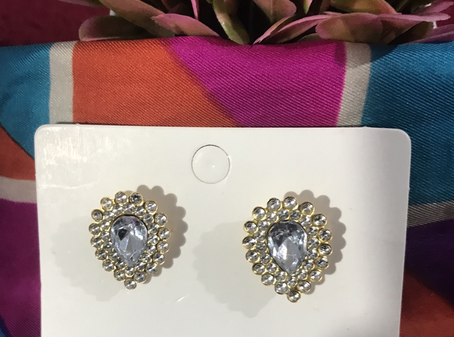 Stone Stud Earrings - STU77