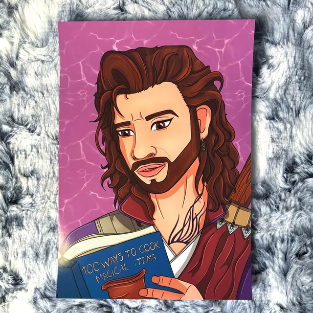 Gale Baldur's Gate 3 A5 Portrait Print