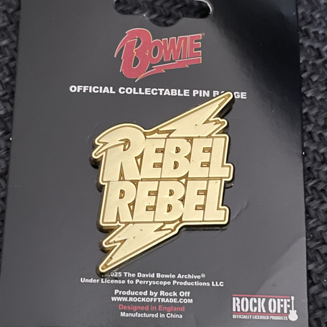 NEW Rebel Rebel Enamel pin