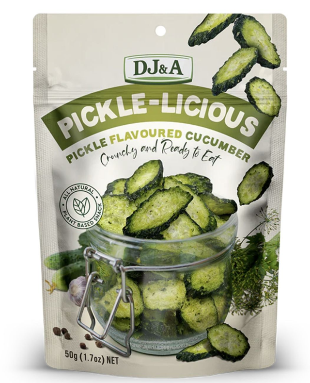 #3029 Freeze Dried Pickles (Pickle-Licious) 50g