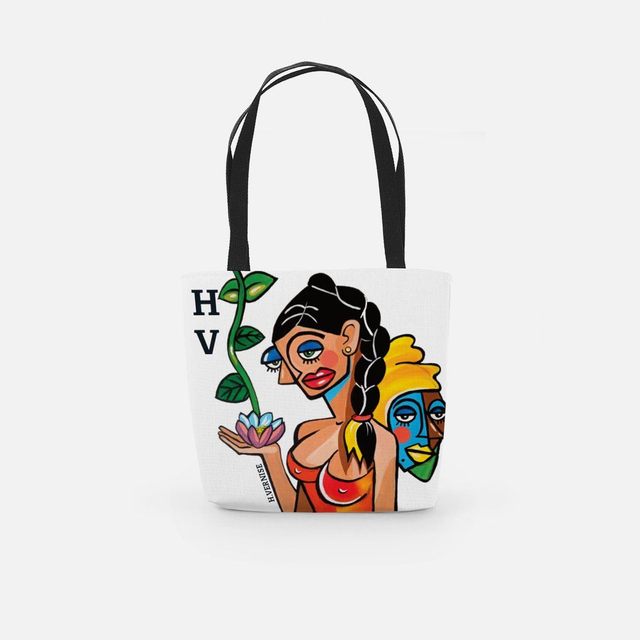 I-b.5 - Grand cabas " Ma Belle Rose "