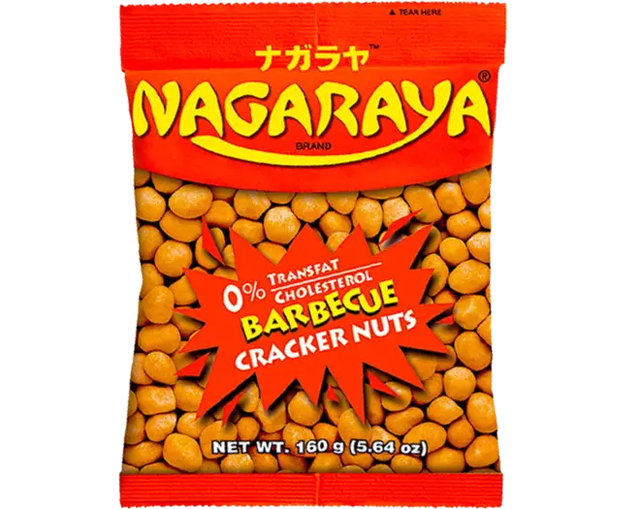 Nagaraya Cracker Nuts Barbeque 160g
