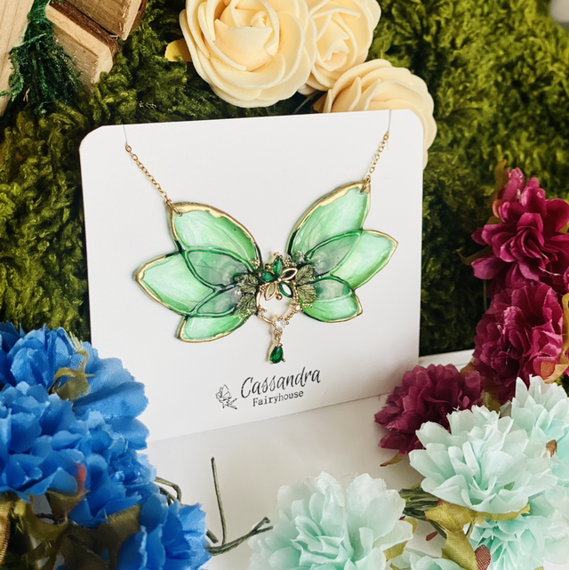 Lys vert translucide 