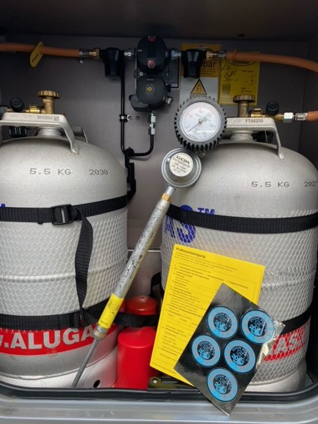 Gasprüfung nach G607 inkl. Folgebescheinigung