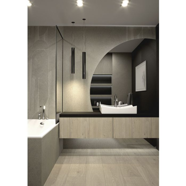 Wandpaneele wasserfest Atacama Field A 123x280 Braun