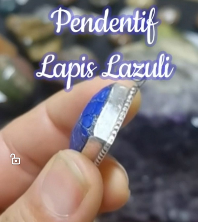 Pendentif Lapis Lazuli - Vision d'Orus