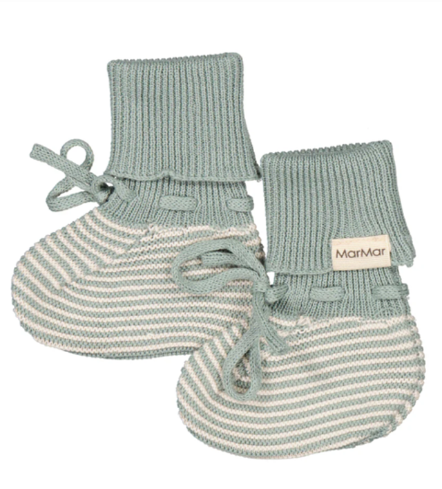 Mar Mar - scarpina neonato verde 