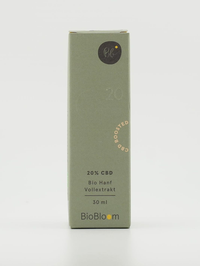 BioBloom - Bio Hanf Vollextrakt 20% CBD 30ml