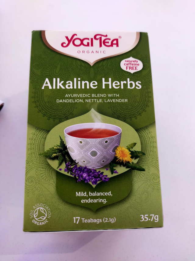 Yogi Alkaline Herbs Organic 17 Teabags 28208