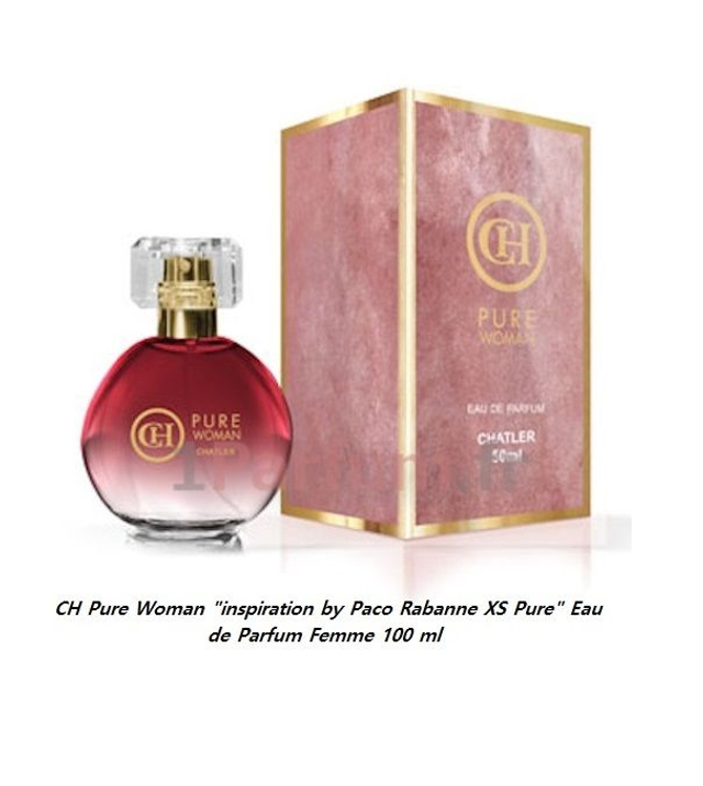 CH Pure Woman " inspiration by Paco Rabanne XS Pure " Eau de Parfum Femme 100 ml