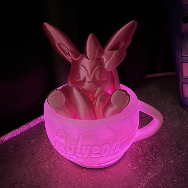 Fanart pla effetto multicolor o glitter