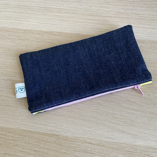 Pochette Plate - Jean 11x21cm