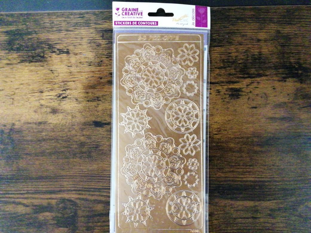 Peel off's mandalas 