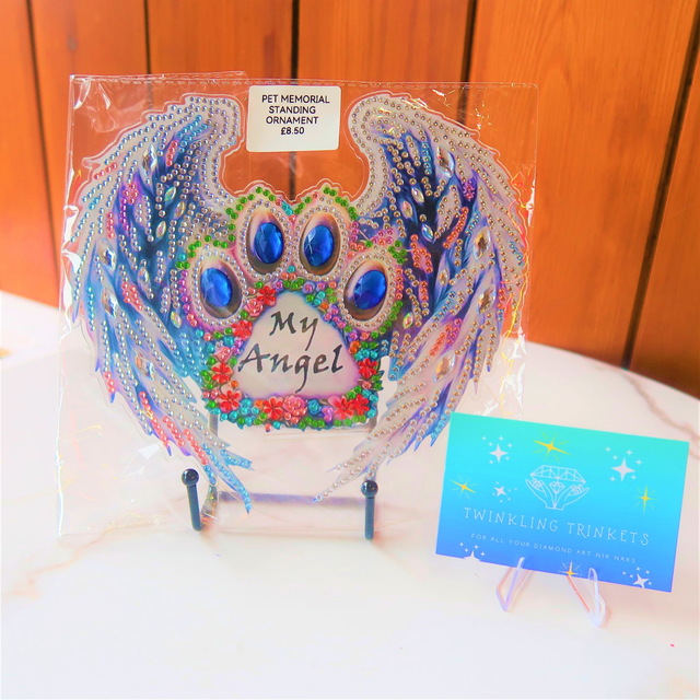 Pet Angel Standing Ornament