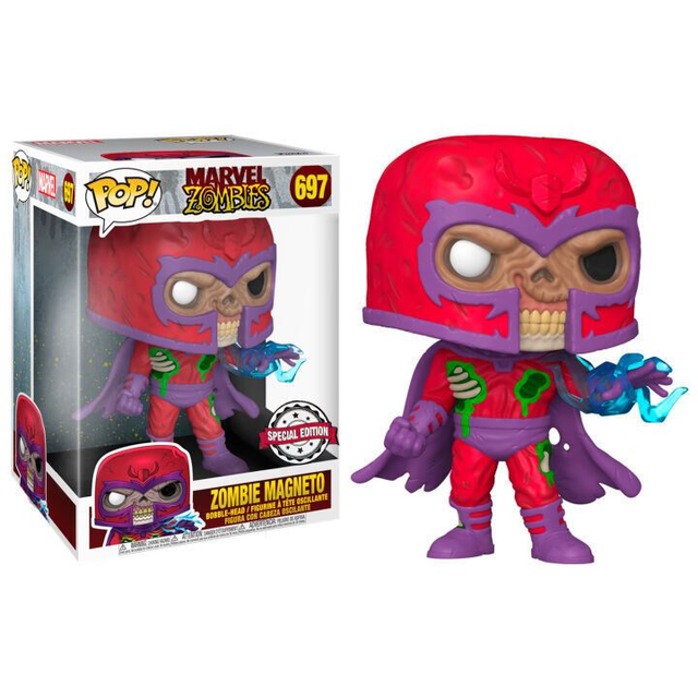 Funko - Marvel Zombies Magneto 25cm JUMBO POP!