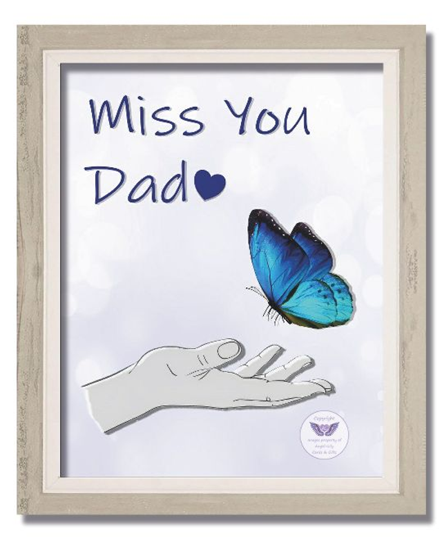 MYD01B: Miss You Dad (Butterfly)