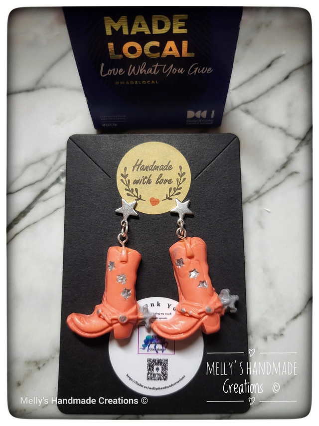 Cowboy Boot Earrings