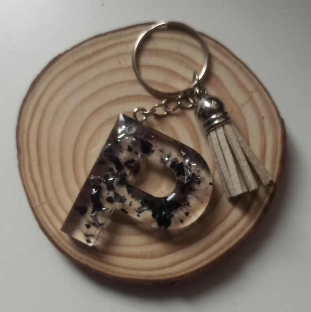 Porte clés lettre - P