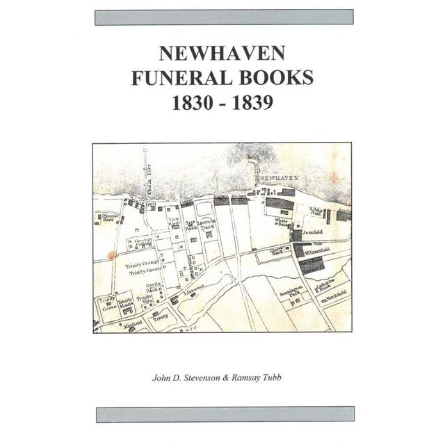 Newhaven, Edinburgh, Funeral Books 1830-1839 