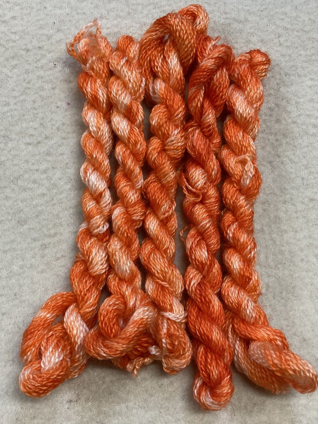 BFL Embroidery Thread  Bluefaced Leicester silk 6521