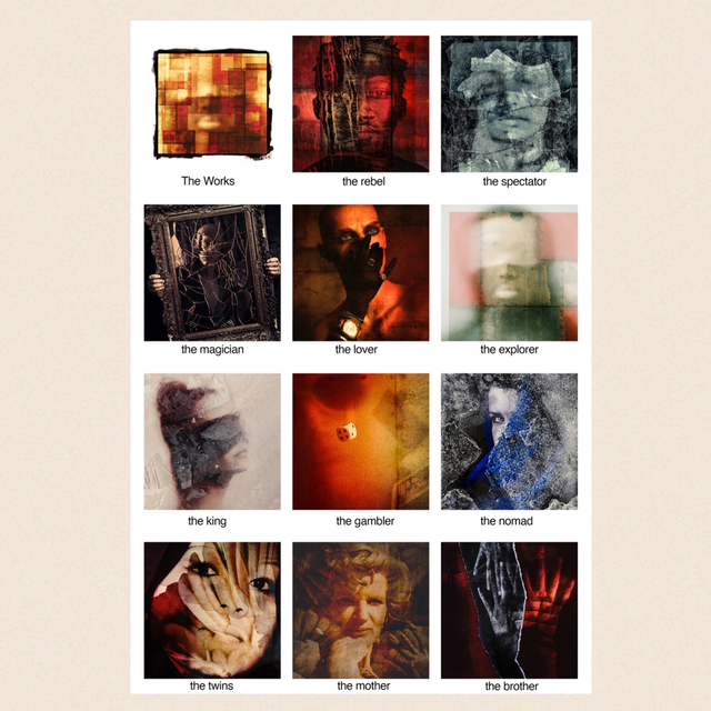 Artwork - Collage The Works (60 x 80cm)