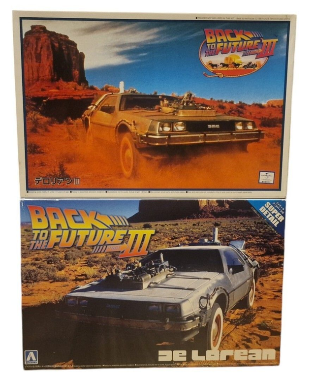 Back To The Future III DMC Delorean model kits 